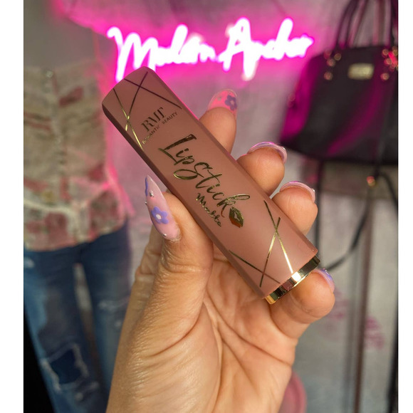 NEW Click Bullet Nude Matte Lipstick by Romantic Beauty #21 - Picture 3 of 5